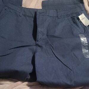 GAP Women's Girlfriend Khaki Pants in Navy